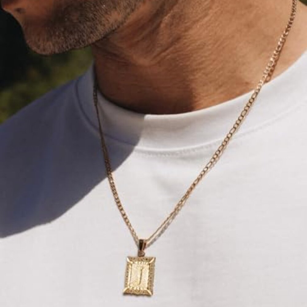 Initial Monogram Necklace Personalized Jewelry 14… - image 3